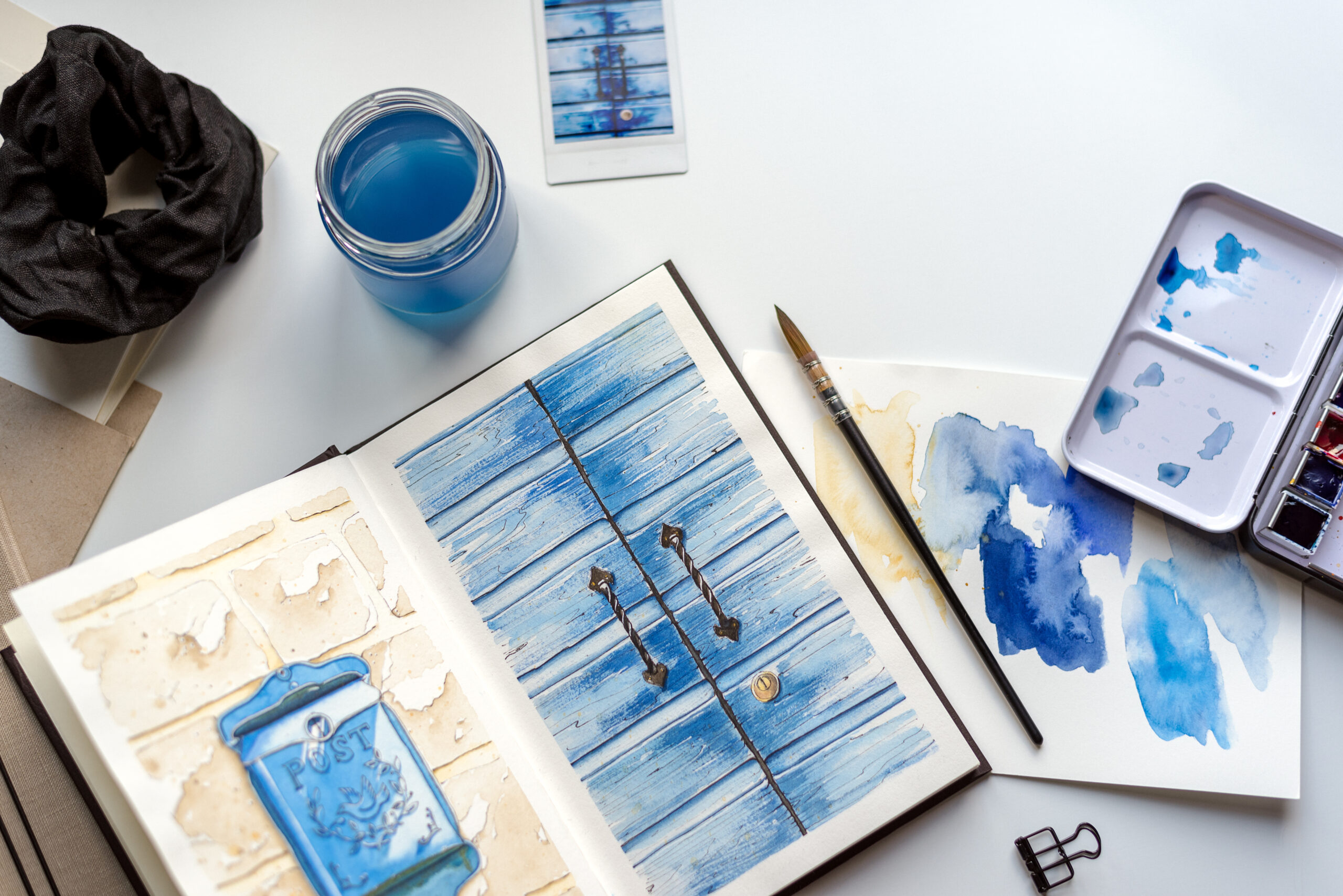 Aquarela de Viagem: Monte Seu Kit Essencial para Sketchbooks e Desenhos nas Férias