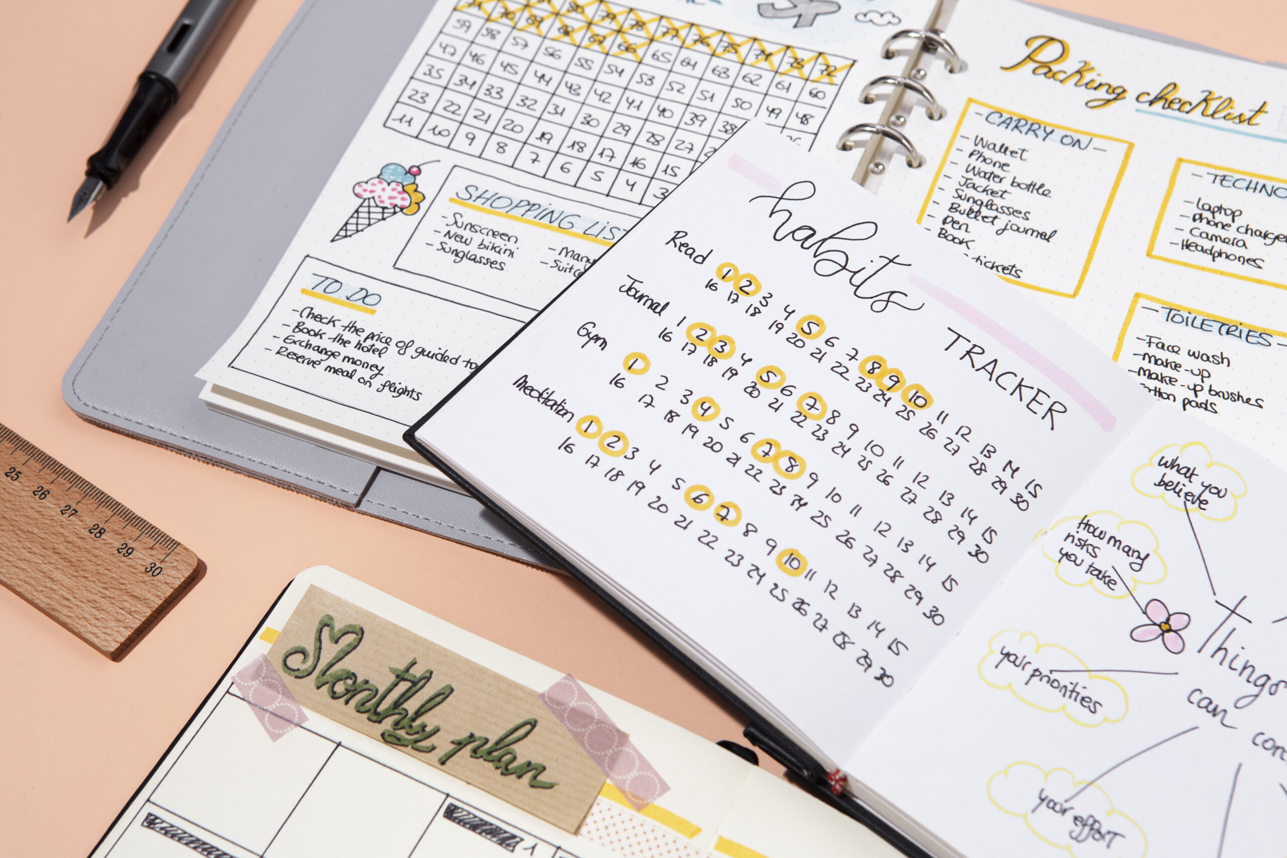 Como Montar seu Bullet Journal em 2026 Usando Materiais da Casa das Artes