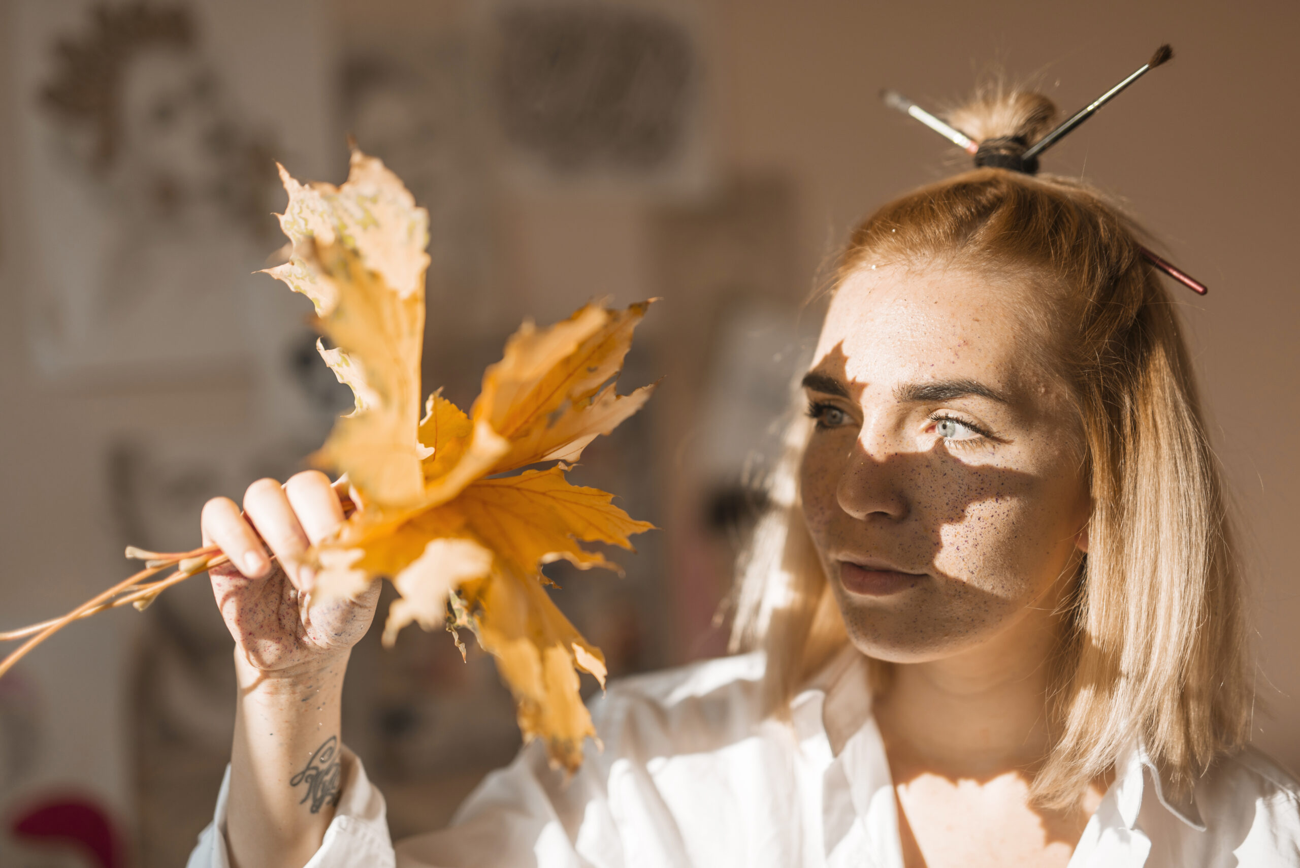 Pastel Seco e Esfuminho: Como Dominar o Sombreamento nas Cores do Outono