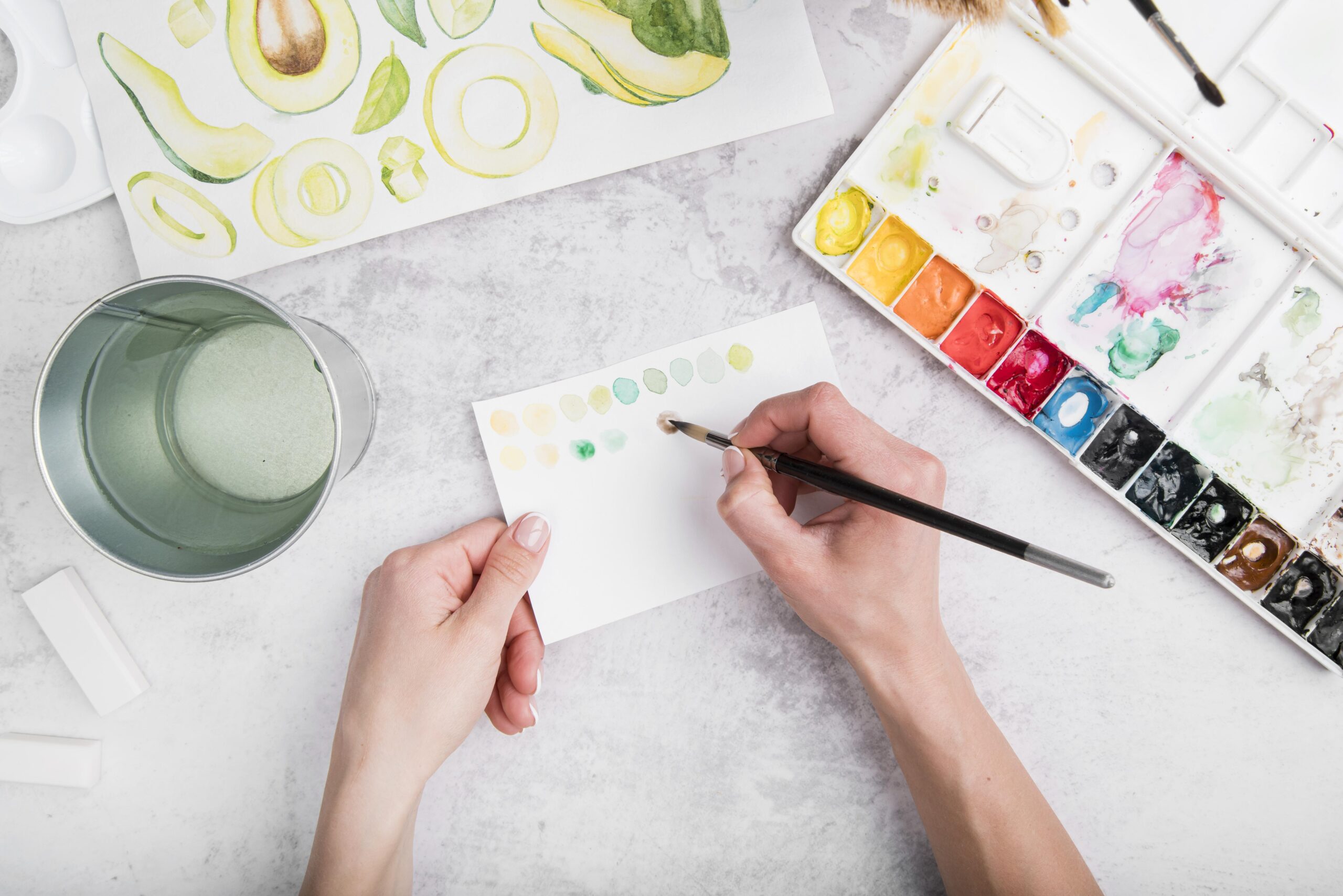 Aquarela para iniciantes: como começar do zero e criar suas primeiras pinturas